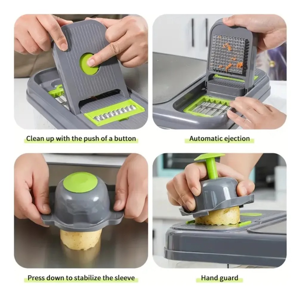 Miniatura 5 de CORTADOR DE VERDURA 28 EN 1